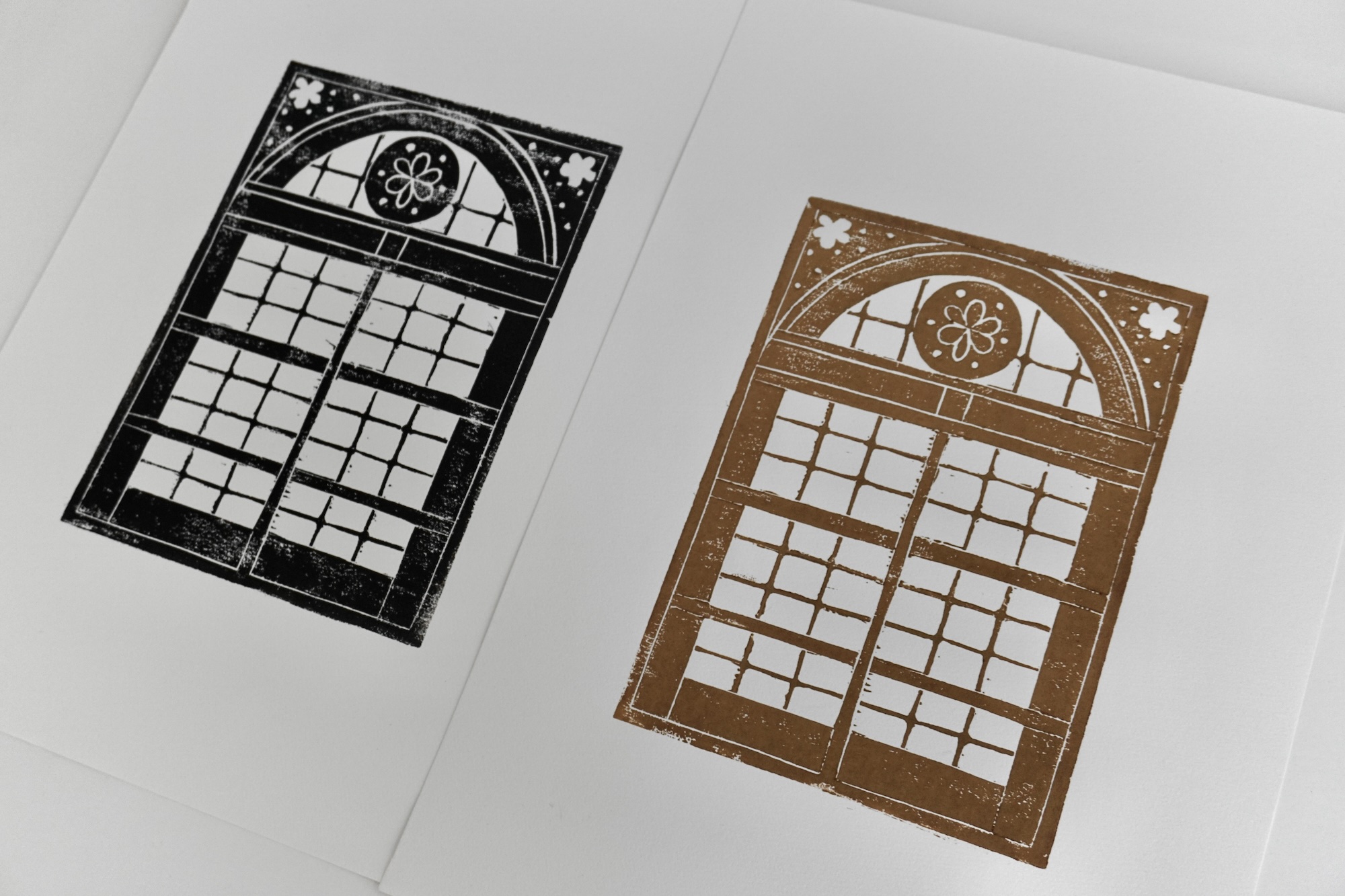 Grabado Ventana en contexto